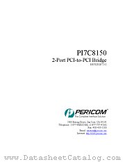 PI7C8150ND-33 datasheet pdf Pericom Technology