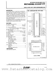 M37409M2 datasheet pdf Mitsubishi Electric Corporation