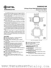 SA866AE datasheet pdf Mitel Semiconductor