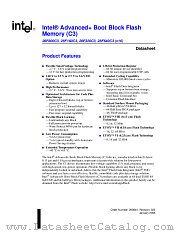 PC28F160C3 datasheet pdf Intel