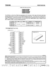 TMP87PH00 datasheet pdf TOSHIBA