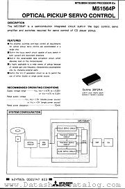 M51564P datasheet pdf Mitsubishi Electric Corporation