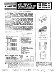 MB8266A datasheet pdf Fujitsu Microelectronics