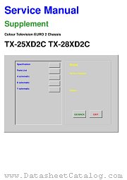 TX25XD2C datasheet pdf Panasonic