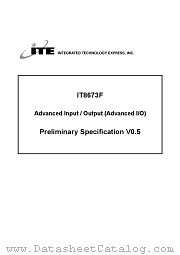 IT8673F datasheet pdf Integrated Technology Express Inc