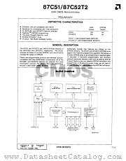 P87C511 datasheet pdf Advanced Micro Devices