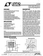 LT1072CT datasheet pdf Linear Technology