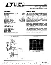 LT1190CJ8 datasheet pdf Linear Technology