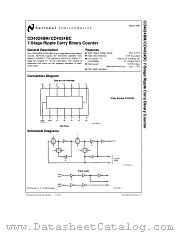 CD4024 datasheet pdf National Semiconductor