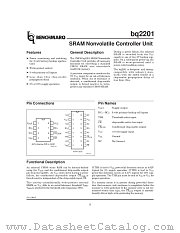 BQ2201PNN datasheet pdf Texas Instruments