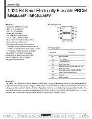 BR93LL46FV datasheet pdf ROHM