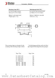 BO2 datasheet pdf Diotec Elektronische