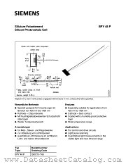 BPY48 datasheet pdf Siemens