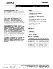 HSP48908GC-20 datasheet pdf Intersil