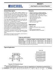 MIIC5271-3.0BM5 datasheet pdf Micrel Semiconductor