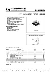 ESM3045 datasheet pdf ST Microelectronics