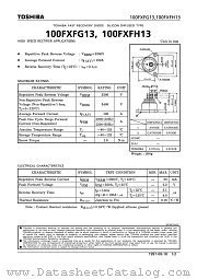 100FXFG13 datasheet pdf TOSHIBA
