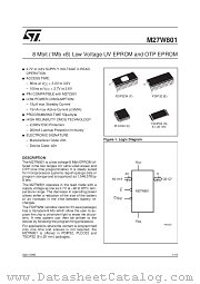 M27W801-150K6TR datasheet pdf ST Microelectronics