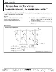 BA6247FP-Y datasheet pdf ROHM