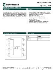 SK100EL01W datasheet pdf Semtech