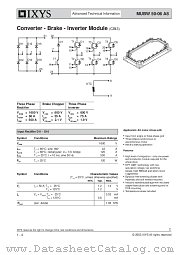 MUBW50-06A8 datasheet pdf IXYS Corporation