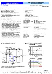 XC9107D1ML datasheet pdf Torex Semiconductor