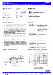 XC95103SR datasheet pdf Torex Semiconductor
