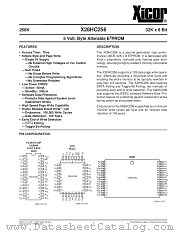 X28HC256PM-70 datasheet pdf Xicor