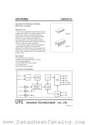 UTCRCR02 datasheet pdf Unisonic Technologies