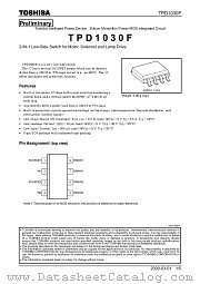 TPD1030 datasheet pdf TOSHIBA