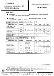 TIM1414-5-252 datasheet pdf TOSHIBA