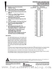 SN74ABTH16244DGG datasheet pdf Texas Instruments
