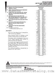 SN74ALVCH162830DBB datasheet pdf Texas Instruments