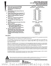 SN54LVT244BJ datasheet pdf Texas Instruments