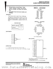 SN54S133W datasheet pdf Texas Instruments