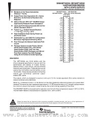 SN74ABT162244DGV datasheet pdf Texas Instruments