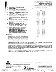 SN74ABT16241ADGG datasheet pdf Texas Instruments