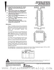SN54ABT5401FK datasheet pdf Texas Instruments