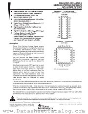 SN54ABT821W datasheet pdf Texas Instruments