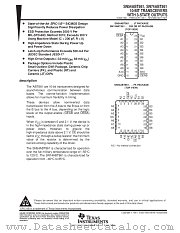 SN54ABT861JT datasheet pdf Texas Instruments