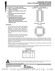 SN54ACT564W datasheet pdf Texas Instruments