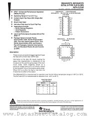 SN54AHC273W datasheet pdf Texas Instruments