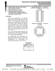 SN54AS240AFK datasheet pdf Texas Instruments