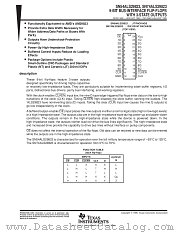 SN54ALS29823JT datasheet pdf Texas Instruments