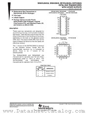 SN54ALS645AFK datasheet pdf Texas Instruments