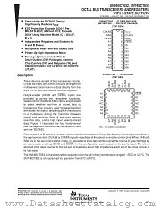 SN54BCT652FK datasheet pdf Texas Instruments