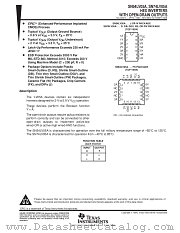 SN54LV05A datasheet pdf Texas Instruments