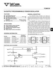 TC96C555MJA datasheet pdf TelCom Semiconductor