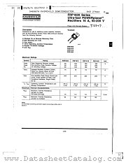 FRP1605 datasheet pdf Fairchild Semiconductor