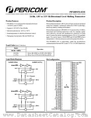 PI74HSTL1212 datasheet pdf Pericom Technology